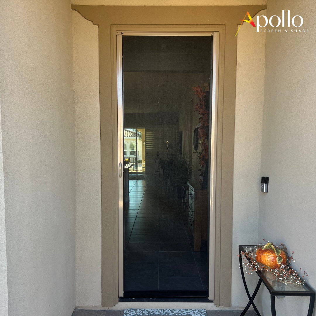 Retractable Screen Door Completely Invisible.